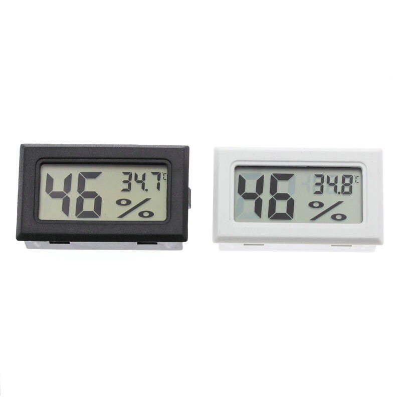 Đồng Hồ Đo Nhiệt Độ Và Độ Ẩm Màn Hình Lcd Kỹ Thuật Số