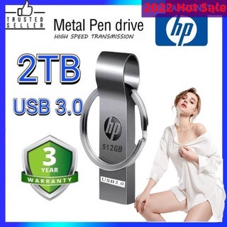 Chất Lượng Cao HP U Đĩa 1TB/2TB 3.0 Flash Disk Kim Loại Không Thấm Nước U Đĩa CẢM THẤY