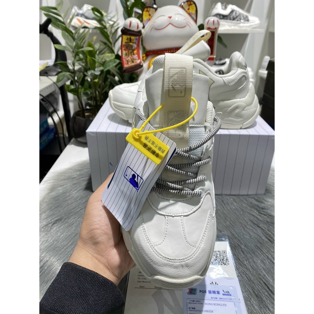 [Hot trend - Bản in ] Giày Thể Thao Sneaker 𝐌𝐋𝐁 NY Chữ Vàng Bản in 3D 11 Cực Nét (Tặng Kèm 1 Đôi Vớ)