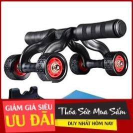 [GIÁ SỐC] Con Lăn Tập Bụng 4 Bánh