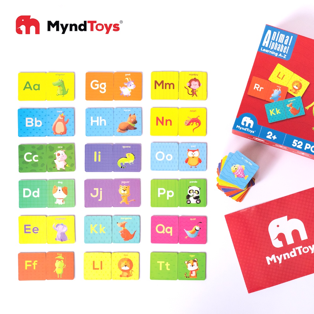 Đồ Chơi Xếp Hình Ghép Cặp Đầu Tiên Cho Bé Từ 2 Tuổi Nhiều Chủ Đề - My first puzzle MyndToys