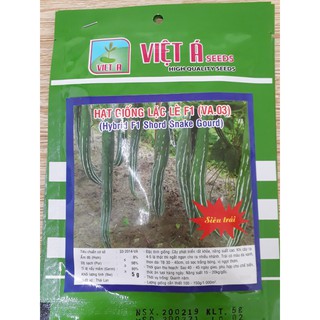 Hạt giống Lặc lè (lặc lày, mướp nhật) F1 5g