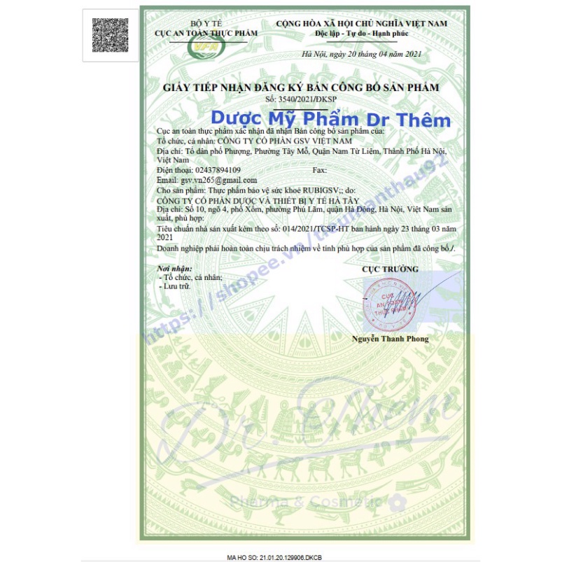 ✅ Rubi GSV - Viên Uống Đẹp Da, Giảm Sạm, Nám, Bổ Sung Vitamin sale