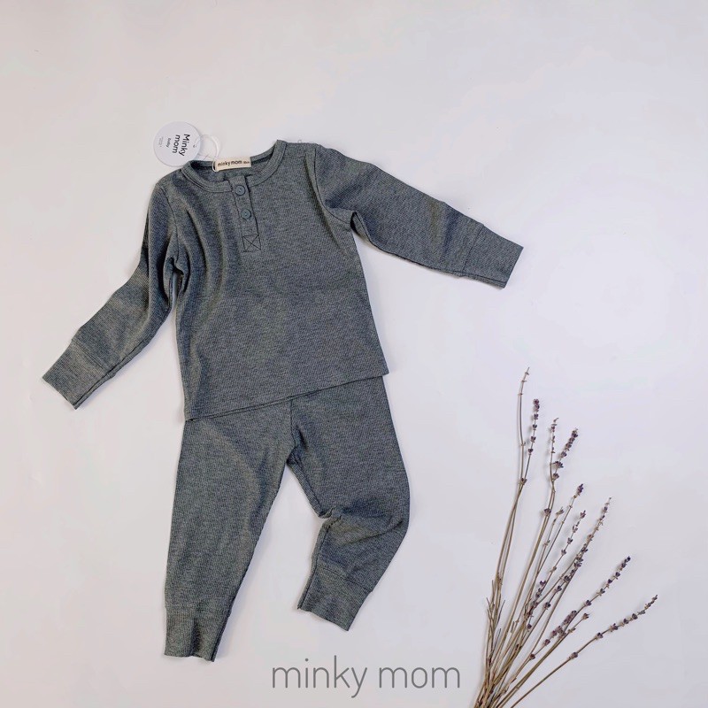 BỘ DÀI TAY LEN TĂM CHUẨN XỊN MINKYMOM