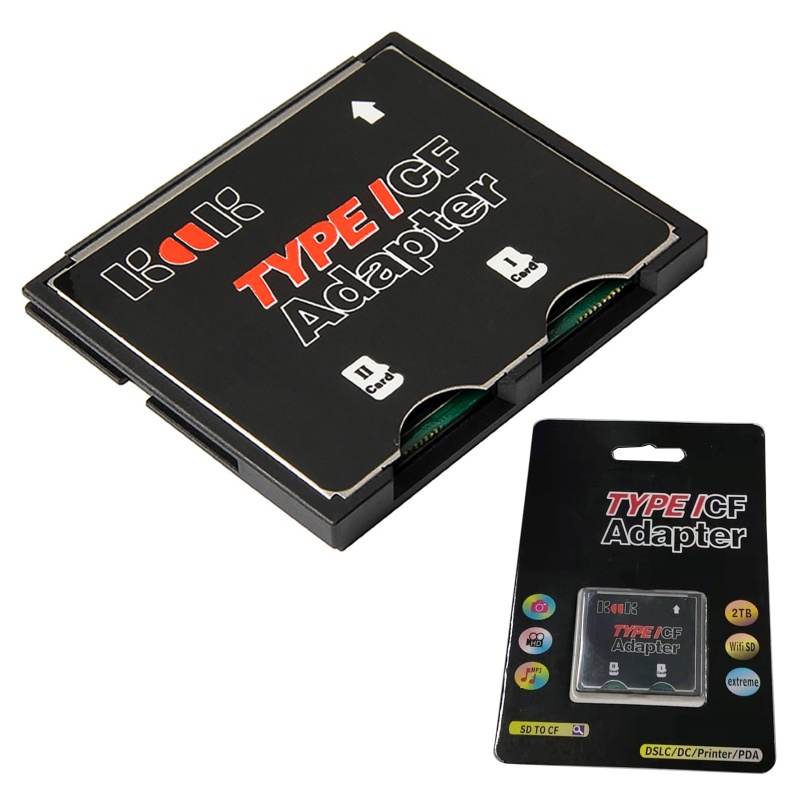 Đầu Đọc Thẻ Nhớ TF Sang CF Chống Mòn Tiện Dụng Cho Máy Ảnh / Đầu Đọc Thẻ Nhớ