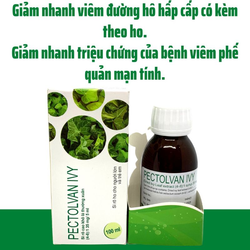 Siro Giảm Họ- Pectolvan Ivy