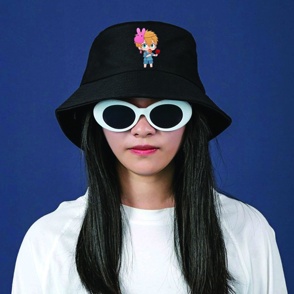 Mũ bucket in hình JIBAKU SHOUNEN HANAKO-KUN Cậu Ma Nhà Xí anime chibi xinh xắn thời trang nam nữ