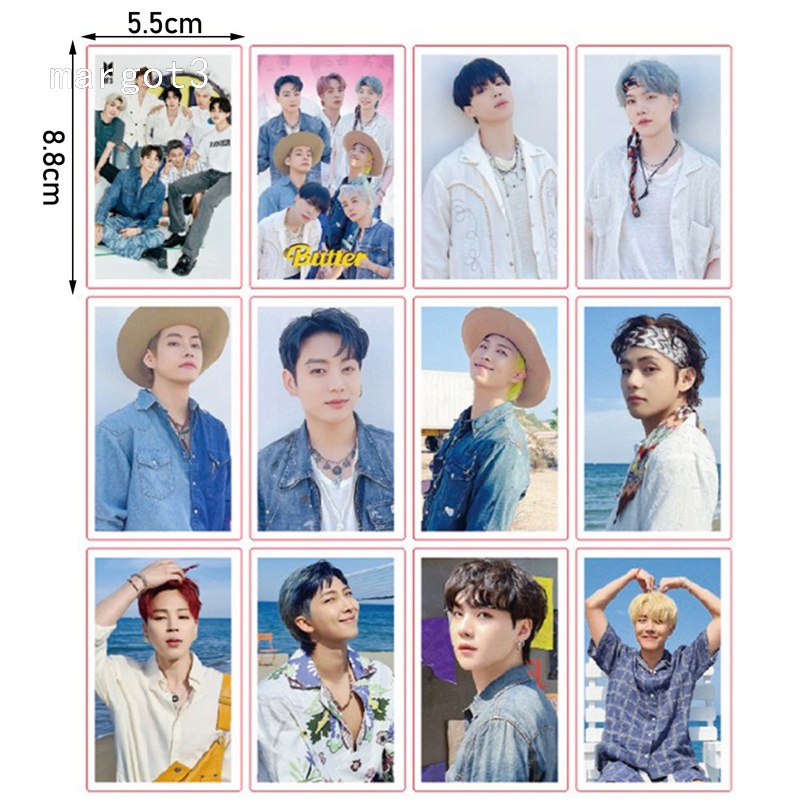 Set 30 tấm thẻ ảnh HD hình nhóm nhạc BTS