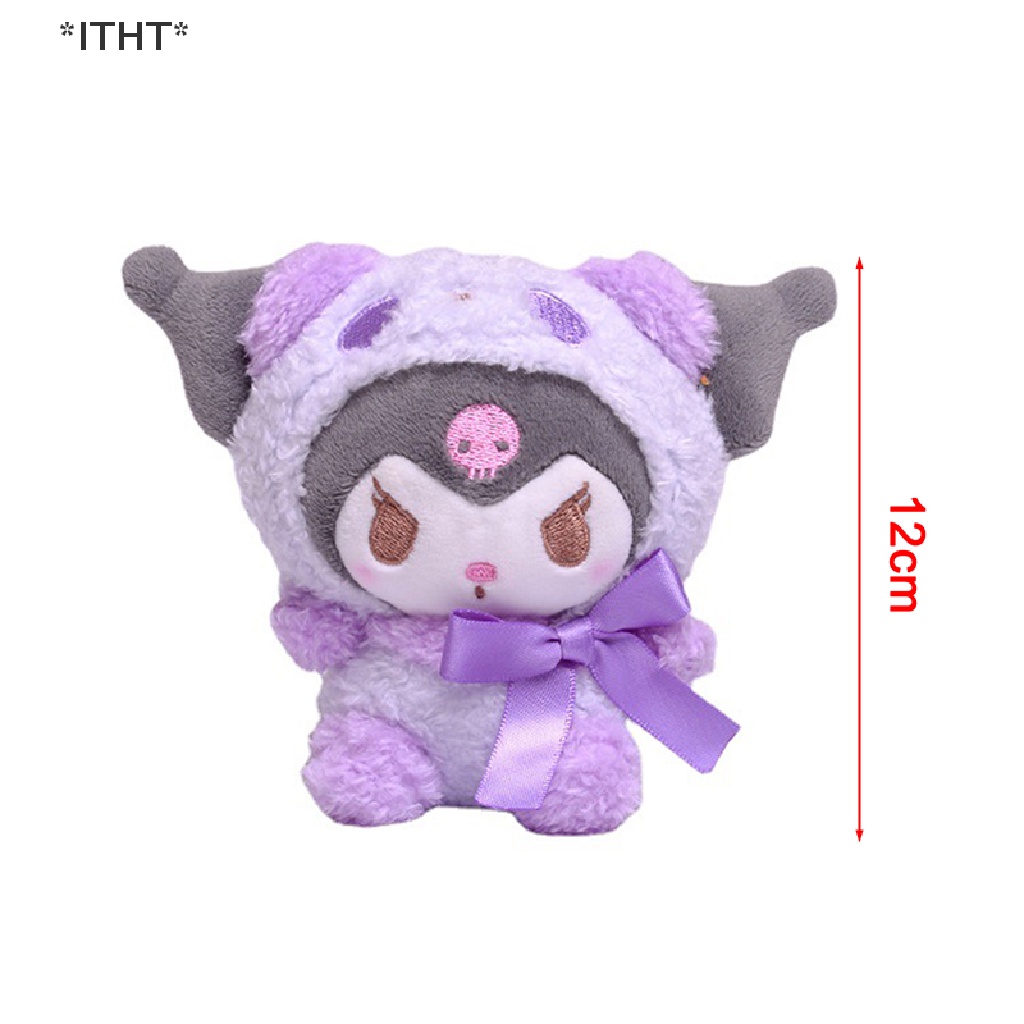 Thú Nhồi Bông Hình Cinnamoroll / Mèo Cưng Hoạt Hình 12cm