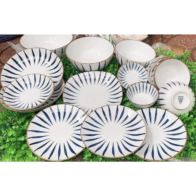 Hàng cao cấp - đĩa sứ bát tràng cao cấp ms 606