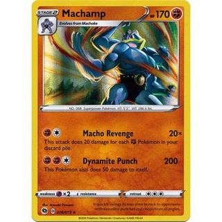 Thẻ bài pokemon machamp - 026/073 - holo rare