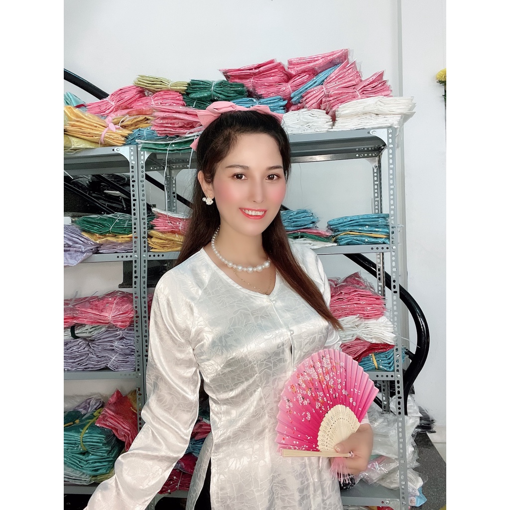 ÁO  BÀ BA  GẤM VÂN ĐÁ