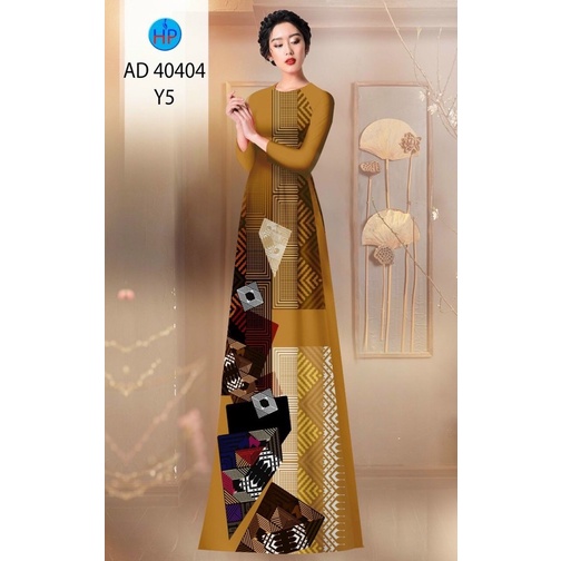 vải áo dài lập thể
