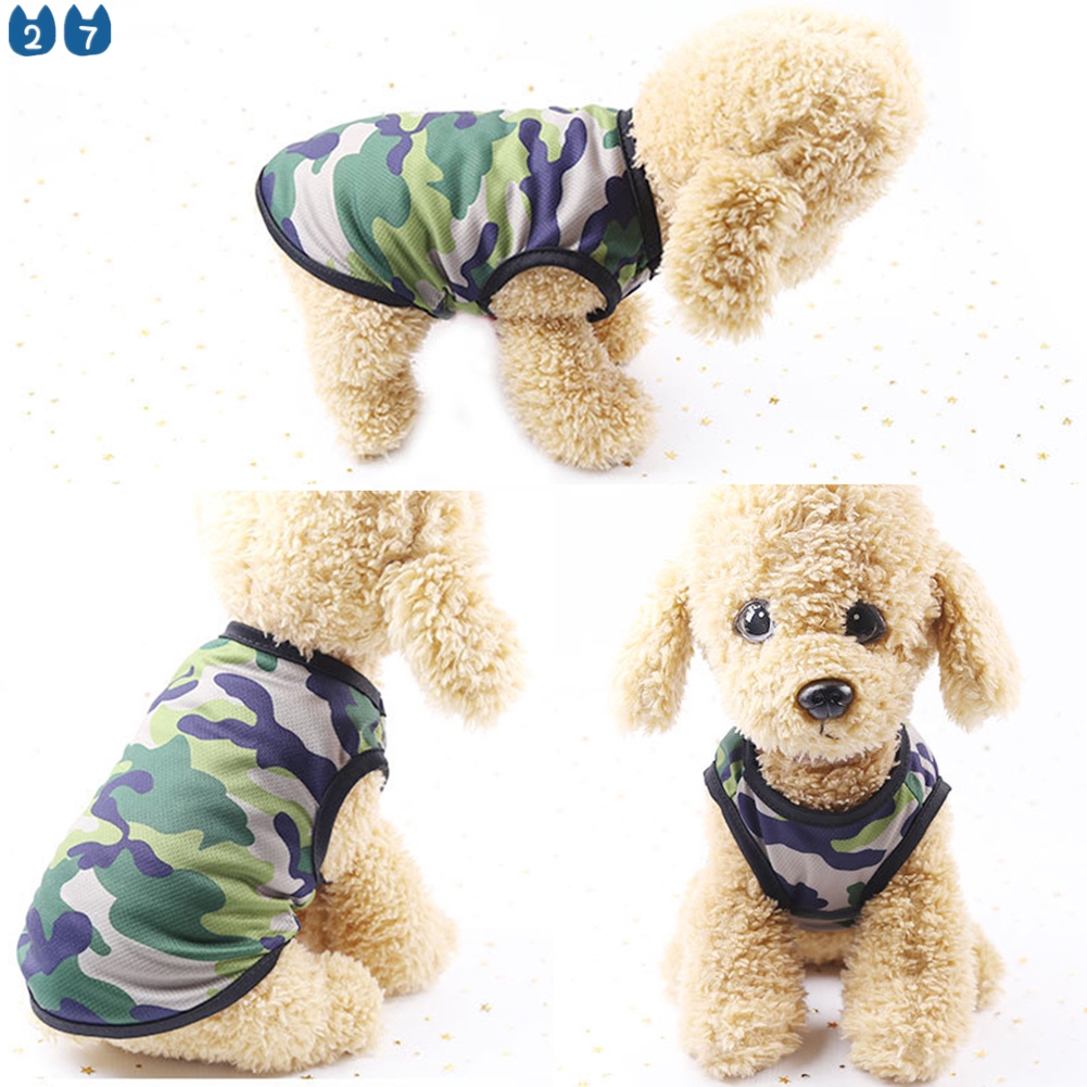 Áo Lưới Họa Tiết Rằn Ri Cho Thú Cưng - Size Xs-2Xl