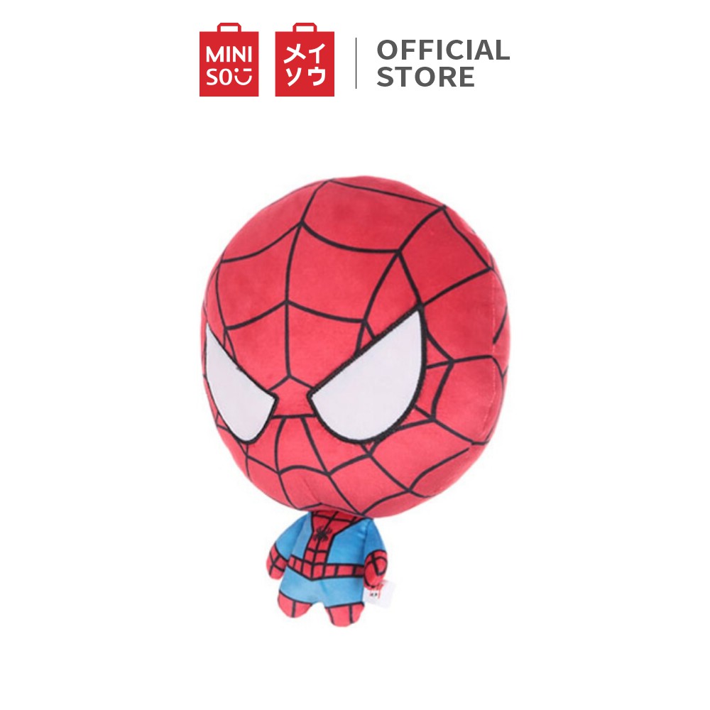 [Mã LIFECPMALL giảm 12% đơn 250K] Thú bông đầu to cao cấp hình nhân vật Marvel hàng chính hãng Miniso