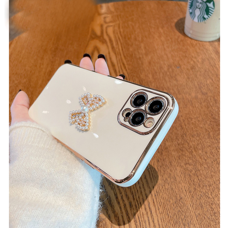 Ốp Điện Thoại Họa Tiết Hình Nơ Sang Trọng Cho Iphone 13 12 11 Pro Max Mini X Xs Max Xr 7 8 Plus 6 6s Plus Se 2020