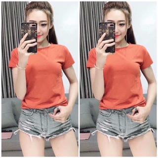 Áo thun Thái trơn ôm body