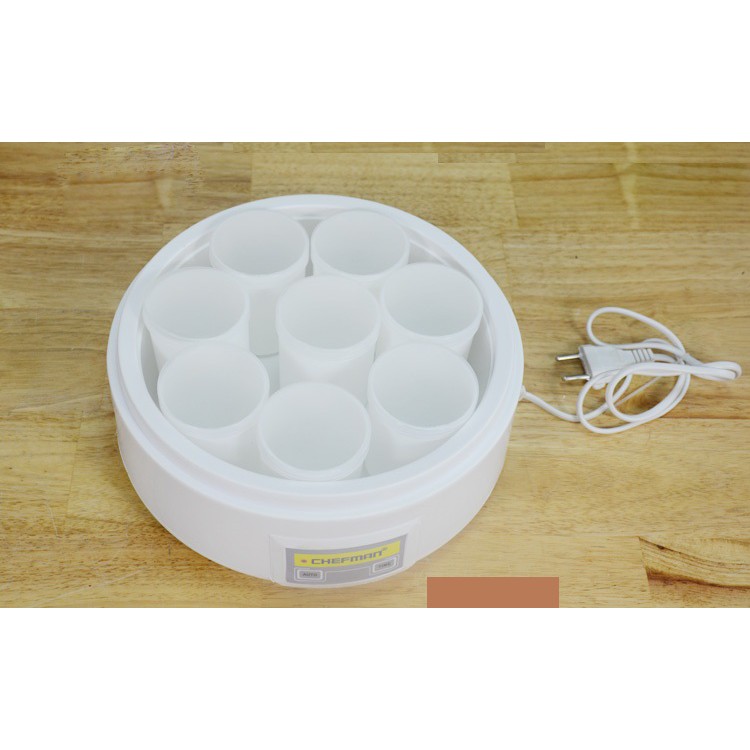 Máy Làm Sữa Chua Hộp Nhựa Chefman CM-302N