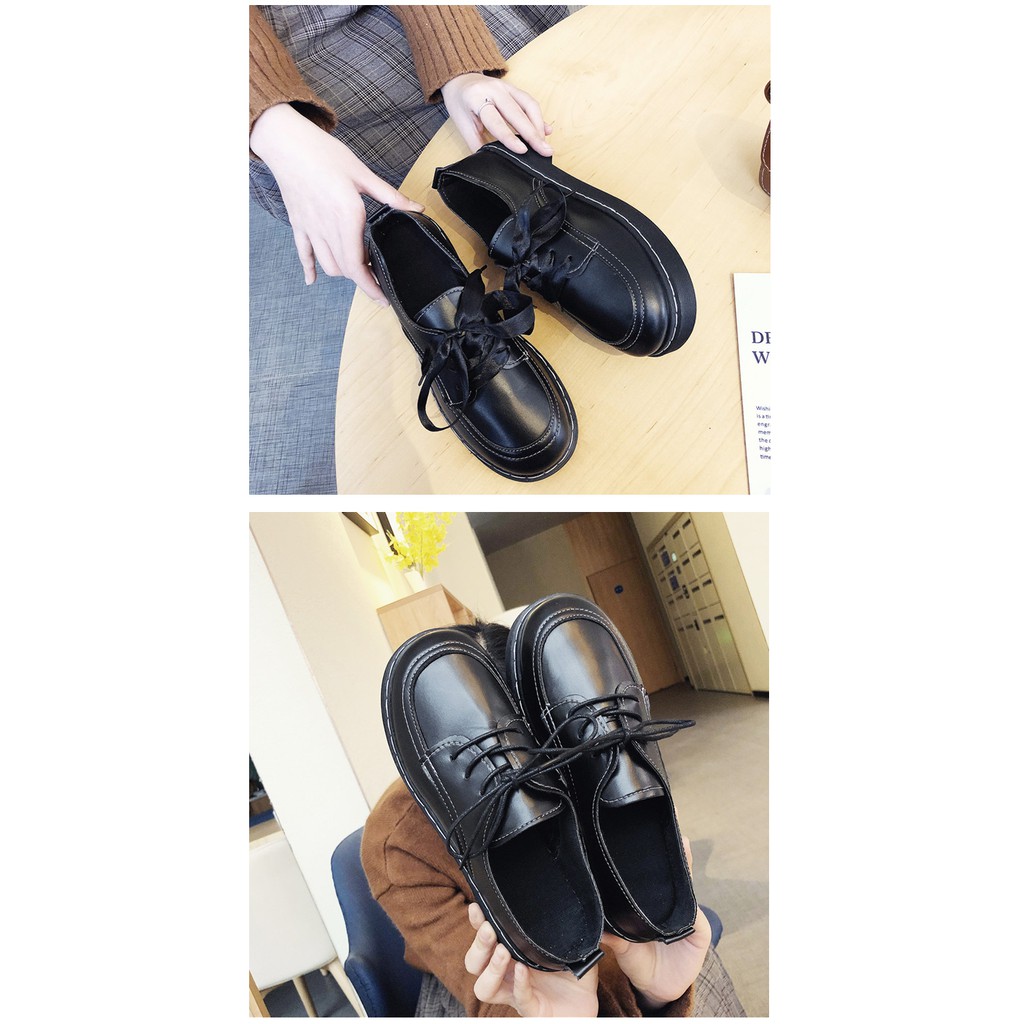 (Mua 1 tặng 3) Giày oxford cao 3 phân phong cách Vintage - ảnh thật cuối | BigBuy360 - bigbuy360.vn