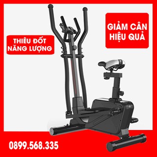 [Có video] Máy tập toàn thân elliptical - Máy chạy bộ trên không giúp giảm cân hiệu quả - Máy tập thể dục tại nhà