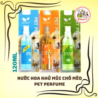 Nước hoa khử mùi chó mèo - pet perfume 120ml