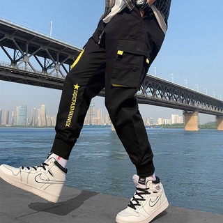 Quần jogger kaki túi hộp unisex