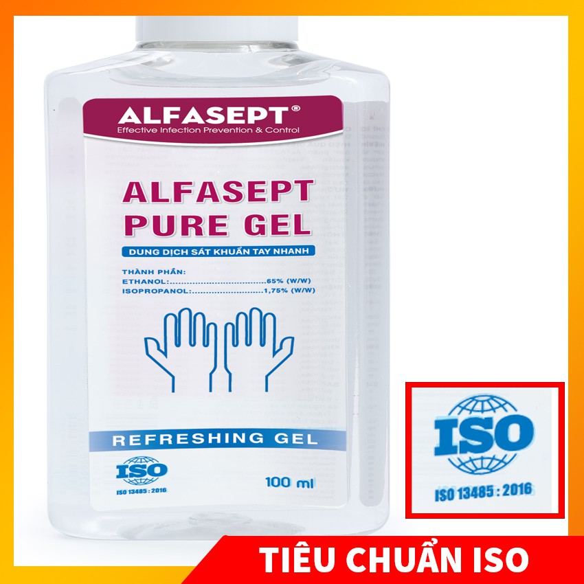 Dung dịch rửa tay sát khuẩn ALFASEPT dạng gel rửa sát khuẩn dùng được cả cho trẻ nhỏ MIANZ STORE | BigBuy360 - bigbuy360.vn