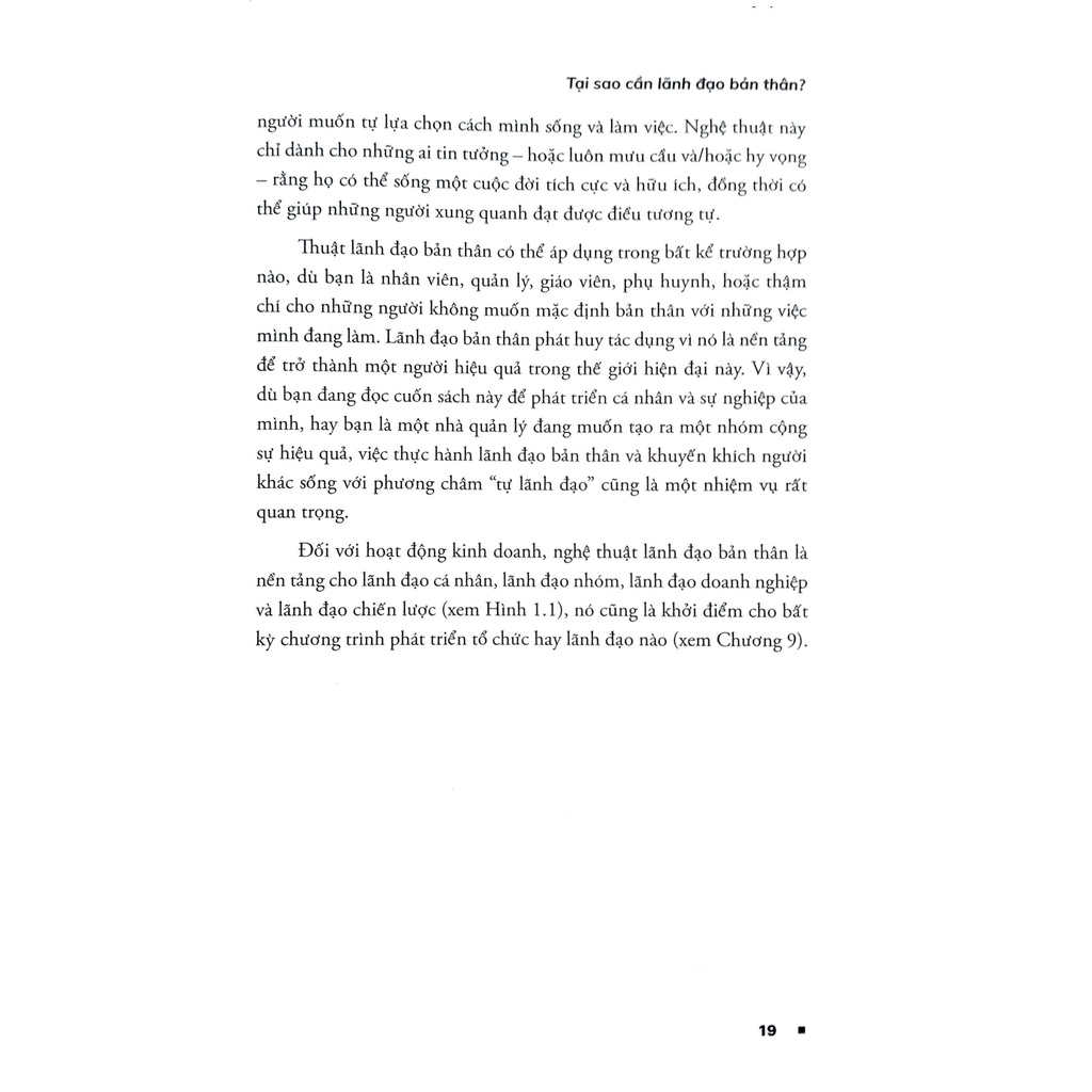 Sách Lãnh Đạo Bản Thân - Self Leadership