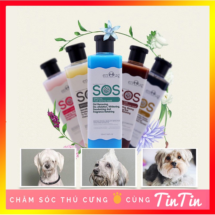 [Chính Hãng] Sữa Tắm SOS Cho Chó Mèo 530 ml