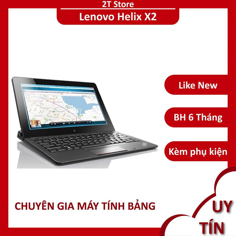 Laptop 2 trong 1 Lenovo Helix X2 có bút màn 11.6" tháo rời được