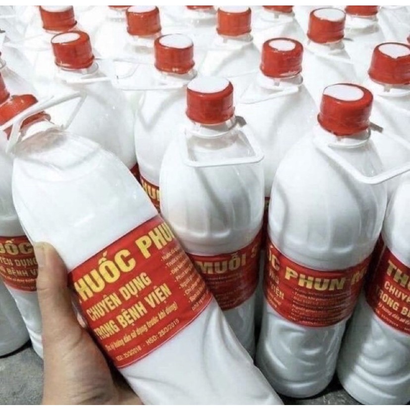 Huốc phun muỗi y tế sinh học pha sẵn đậm đặc chai 1,5lít