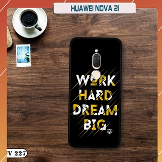 Ốp lưng nhám in hình 3D HUAWEI Nova 2i
