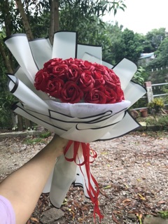 Bó hoa hồng sáp 35 bông