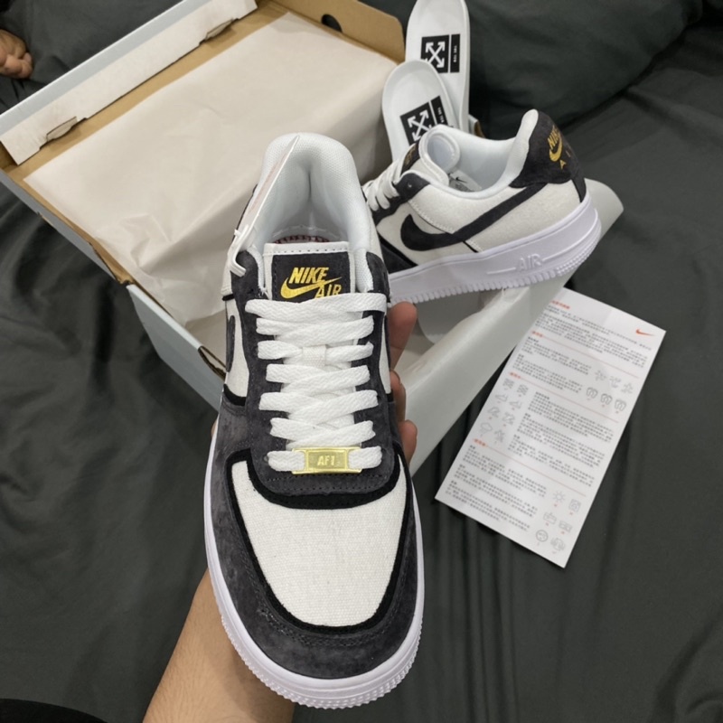 GIÀY AIR AF1 XÁM TRẮNG DA LỘN LAI AU [ FULL BOX + FREE SHIP ] | BigBuy360 - bigbuy360.vn