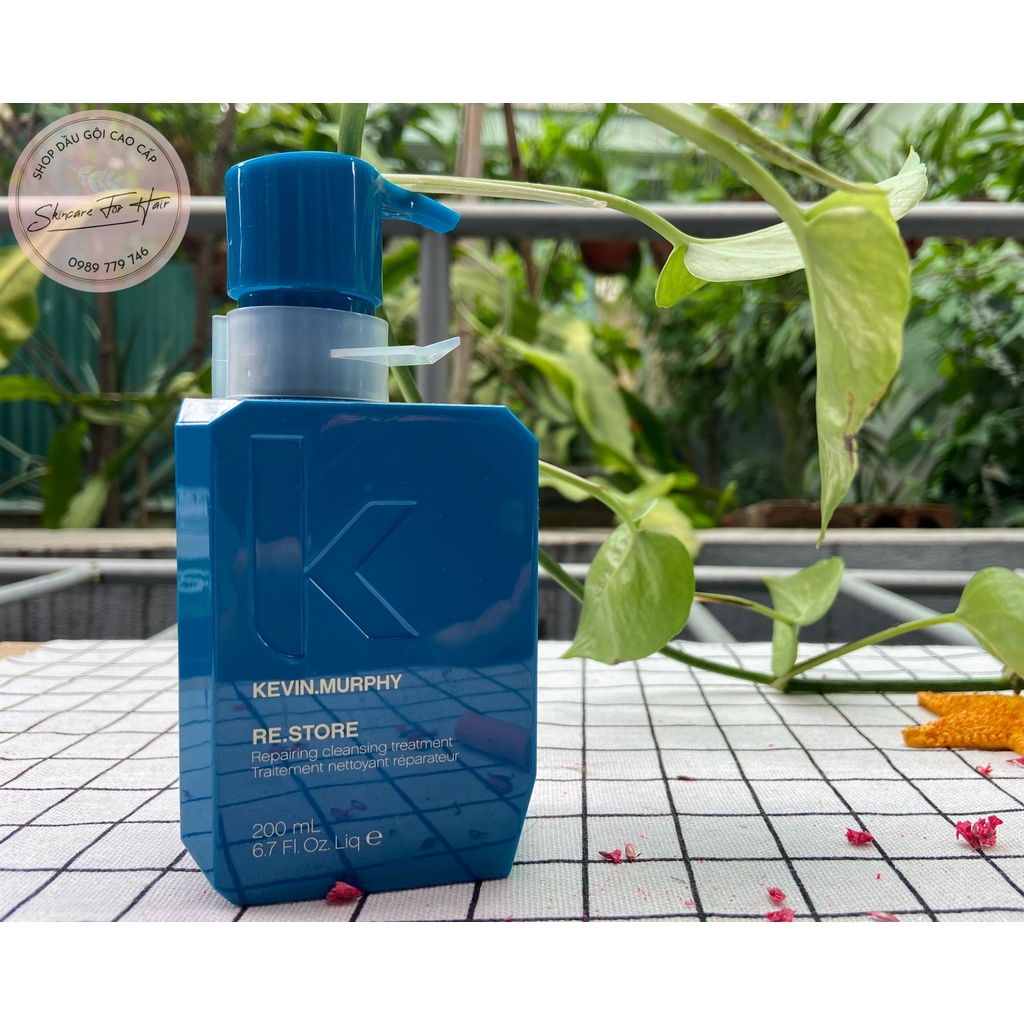 Dầu gội xả và kem ủ Kevin Murphy Repair dung tích 250ml dành cho tóc khô xơ, hư tổn, hóa chất