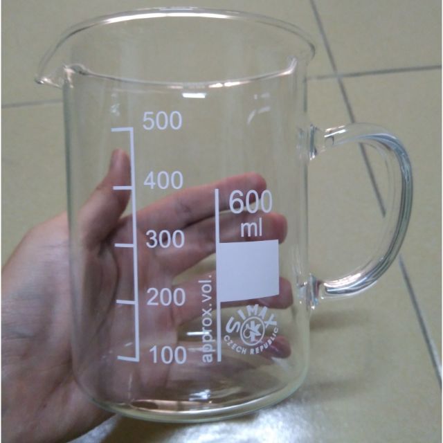 CỐC THỦY TINH CÓ QUAI NHIỀU THỂ TÍCH, QUAI CẦM THỦY TINH TIỆN LỢI, CHIA VẠCH THỂ TÍCH