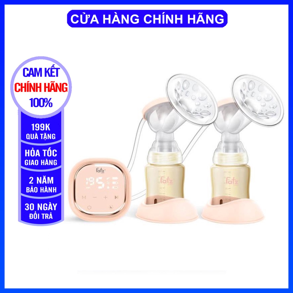 CHÍNH HÃNG Máy hút sữa điện đôi Fatzbaby Resonance 1 Resonance 2 Resonance