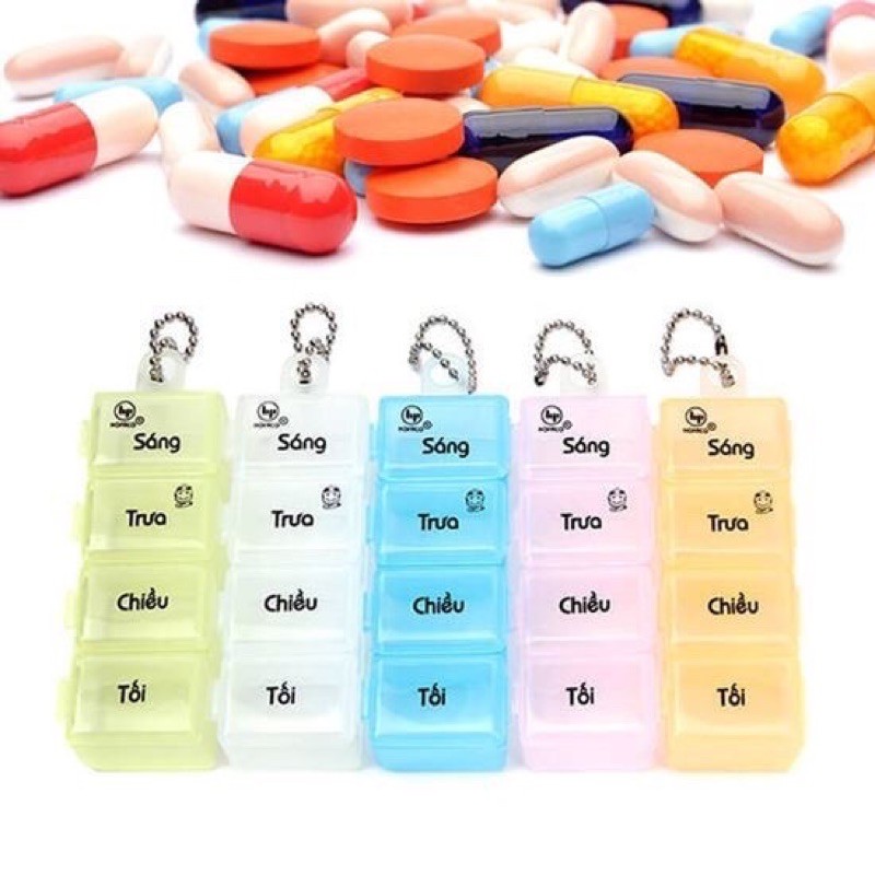 Hộp Đựng Thuốc Theo Ngày, Theo Tuần Tiện Lợi