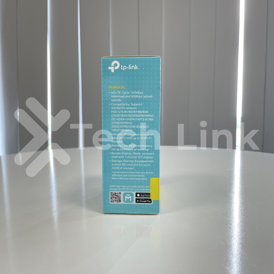 Bộ Phát Wifi Di Động TP-Link M7000 / M7200 3G/4G LTE 150Mbps Pin sạc 2000mAh