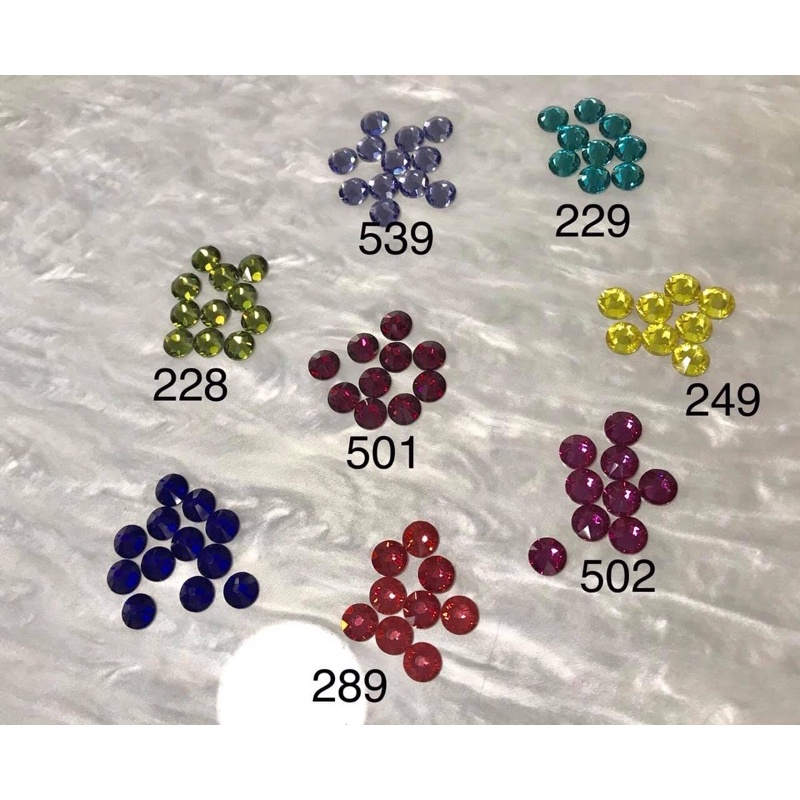 Set đá úc swarovski chân bằng mix size