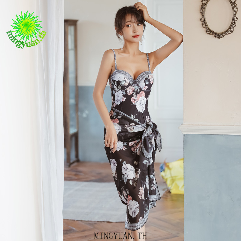 [mingyuan] 2020 swimwear one-piece small skirt swimsuit zipper | BigBuy360 - bigbuy360.vn