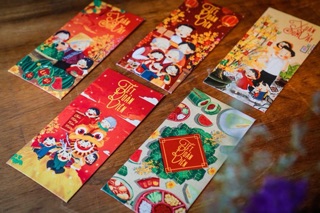 Set 500 bao lì xì