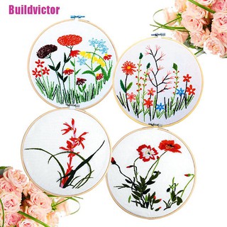 Khung thêu bằng tre 10cm chuyên dụng cho máy may