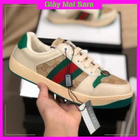 Giày Gucci sơn tùng,  Giày gucci nữ hàng cao cấp da thật full size 36-43/ MS Sneaker | BigBuy360 - bigbuy360.vn