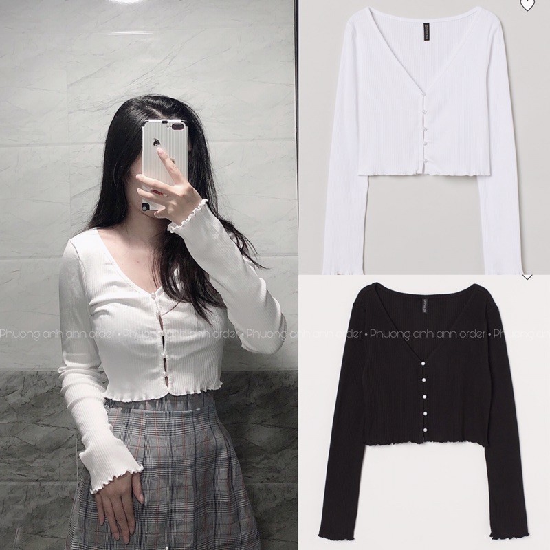 Áo len cardigan H & M