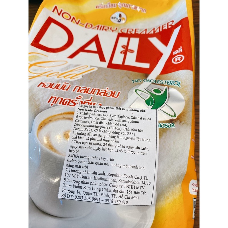 Bột Kem Béo Pha Trà Sữa Gold DaiLy Nhập Khẩu Thái Lan 1Kg | BigBuy360 - bigbuy360.vn