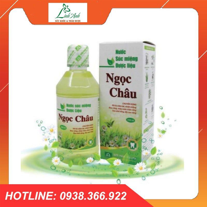 Nước súc miệng dựơc liệu Ngọc Châu 350ml