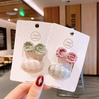 Set 2 kẹp tóc dễ thương cho bé gái