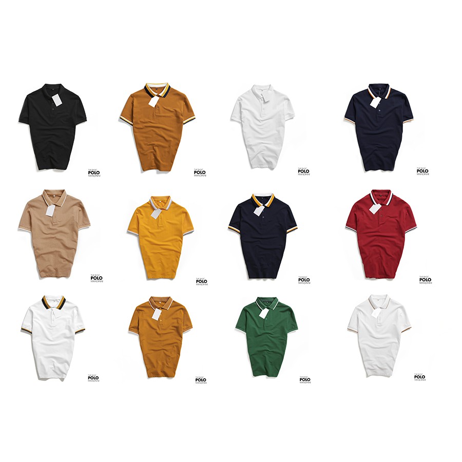 Áo thun nam phối viền Mandinni | BigBuy360 - bigbuy360.vn