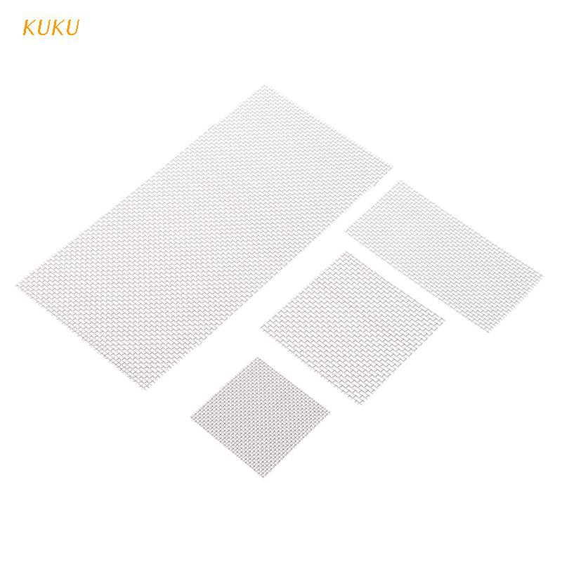 [KUKU] Aquarium Wire Mesh Pad Aquatic Moss Plants Stainless Steel Fish Tank Decoration